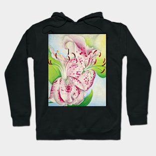 Georgia O'Keeffe Pink Spotted Lilies Art Print American Painter Vintage Poster American Modernism Precisionism Hoodie